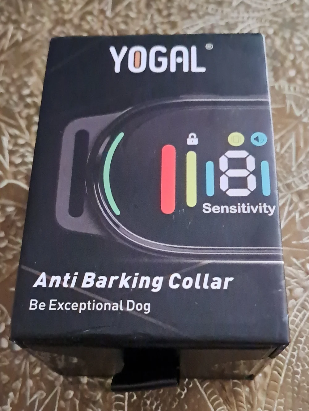 NEW! YOGAL Anti Barking Collar - Black